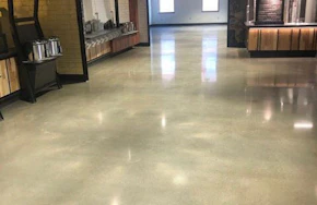 Newly polished concrete 3 Ways Concrete Polishing will Change the Face of Your Commercial Building