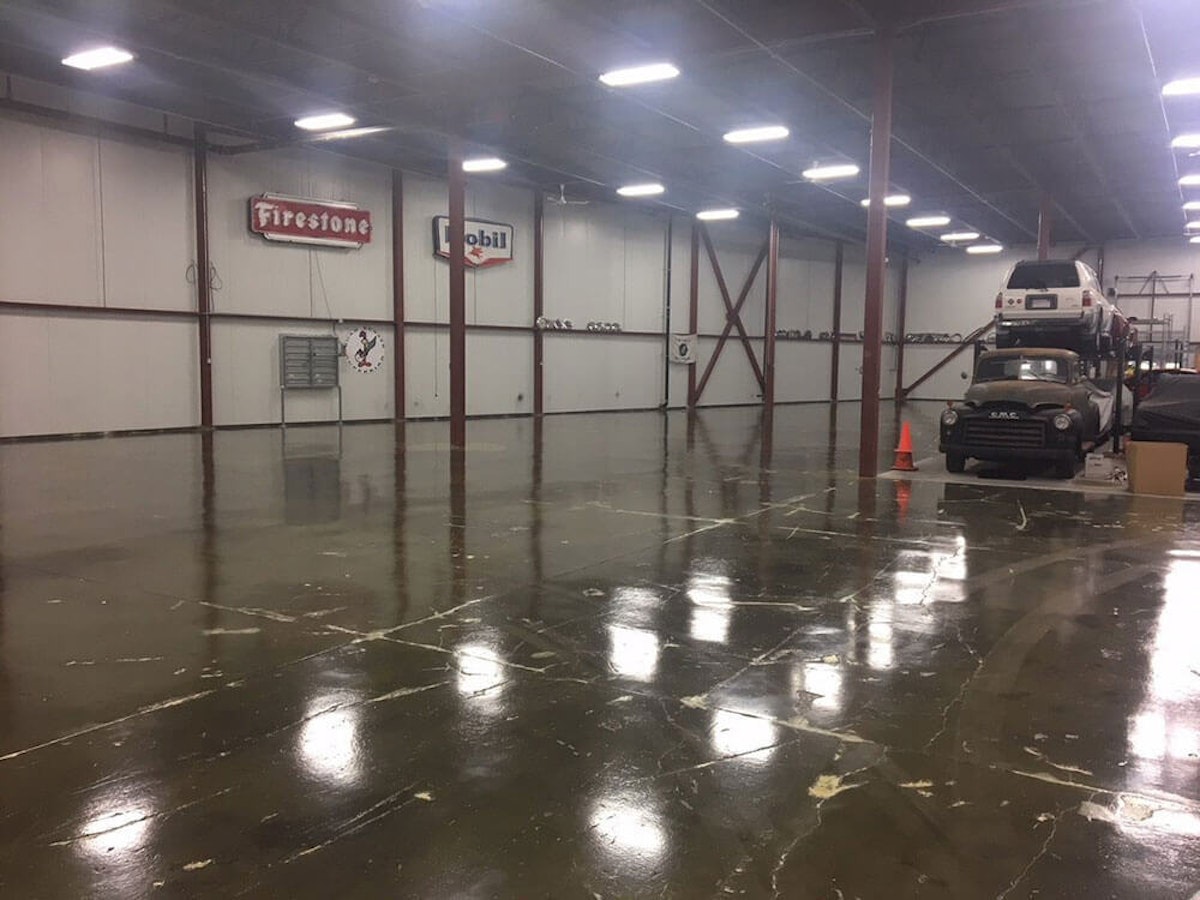 Concrete polished floor in a facility. How Concrete Polishing and Restoration Checklists Save Time and Money