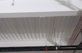 Intumescent fireproofing on an industrial ceiling. How Intumescent Fireproofing Reduces Downtime for Your Facility