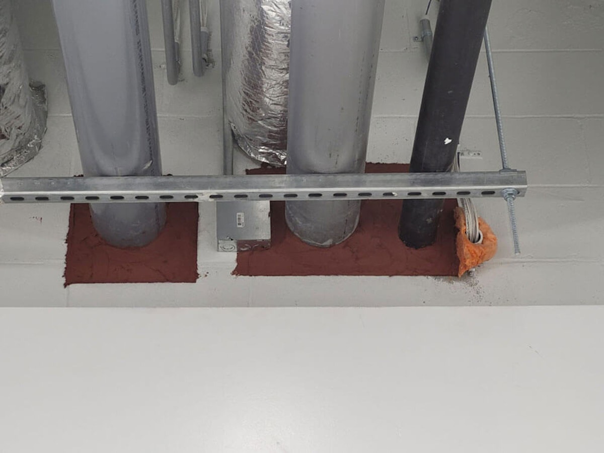 Firestopping material in a facility. Top 3 Recommendations when Installing Firestopping Material